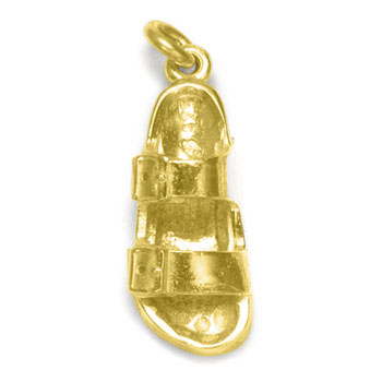 Birkenstock Sandal Charm in 10K Gold Birkenstock Sandal Charm in 10K Gold
